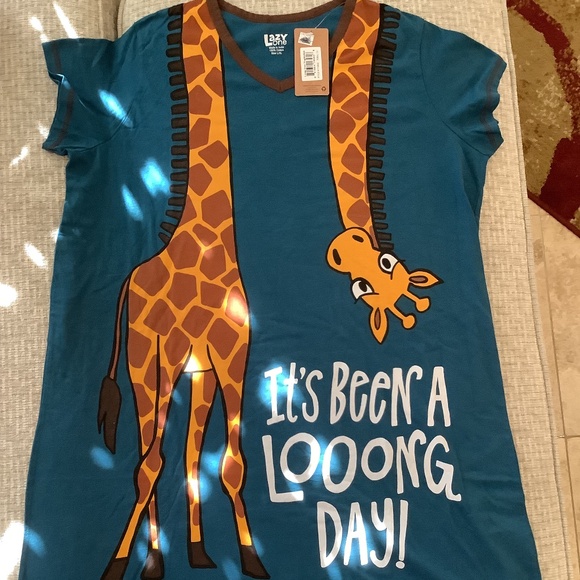 V Neck Nightshirt - It’s been a Looong Day - Picture 2 of 4